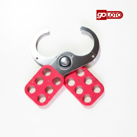 Multiplicador de candados metálico con arco de 38mm con capacidad hasta 6 candados